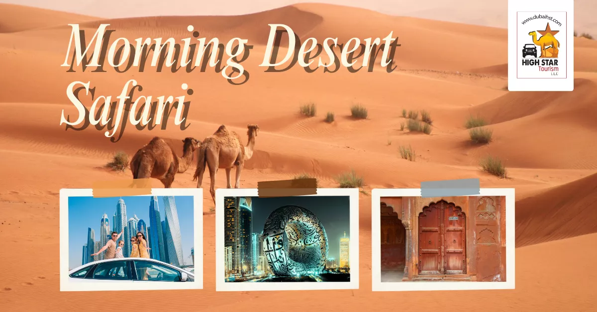 What to Expect on a Morning Desert Safari with Dubai HST